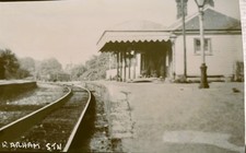 Old Photo Reprint of Barham Station Kent, Synopsis Included
