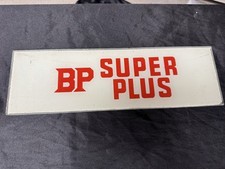 Vintage BP super plus Petrol Pump Advertising Sign  Old Garage