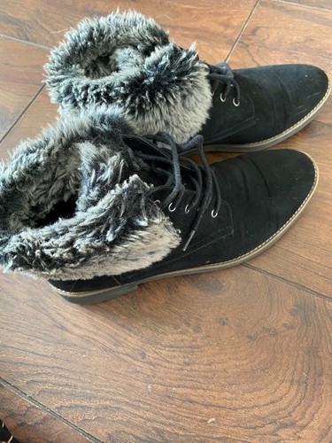 Girls furry boots - girls,