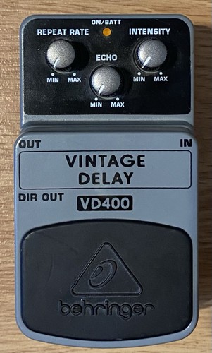 Behringer vintage delay - behringer, vd400