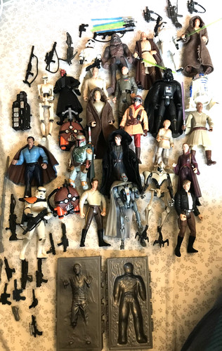 Star wars figures bundle - figures, 3.75