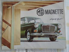 MG Magnette brochure Aug 1964 ref 6475