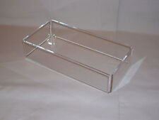 crystal clear acrylic accessory tray