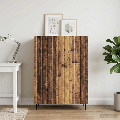 Walplus old wood buffet - walplus, unit