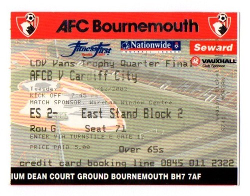 2002 afc bournemouth 1 - afc, 2-1