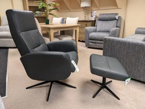 Plan riba leather swivel - g,