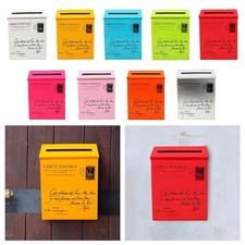 Wall hanging mail box - wall,