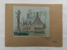 Original Ink Drawing with