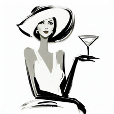 Art Deco Glamour Fashion