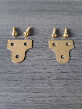 2 x 25mm Mirror Hanging Plates