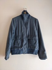 Vintage Robe Di Kappa Grey 60% Wool High Neck Jacket / Coat - Women's Large