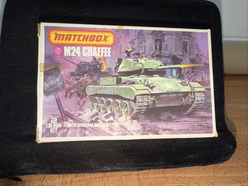 Matchbox m24 chaffee tank - matchbox,