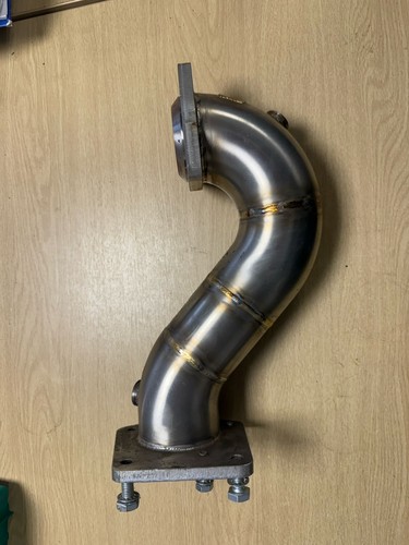 Saab exhaust downpipe - exhaust,