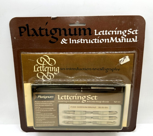 Vintage platignum italic - vintage,