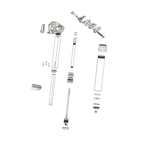 Rockshox spare seatpost - spare,