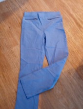 Ladies Cotton Traders Size 8 Pastel Blue Trousers