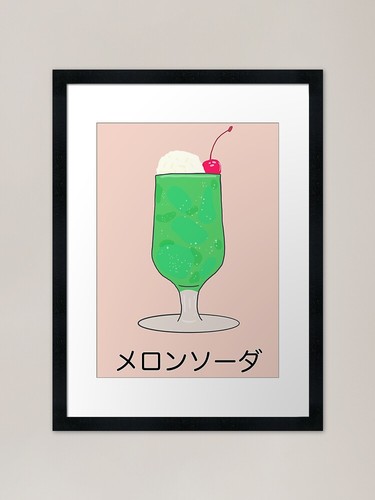 Melon cream soda japanese - cream,