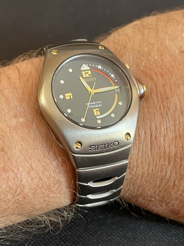Seiko titanium kinetic - titanium,