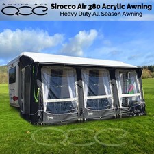 Sirocco Air 380 Heavy Duty Acrylic All Season Caravan Awning