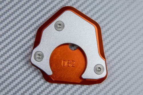 Orange anodised aluminium - anodised,