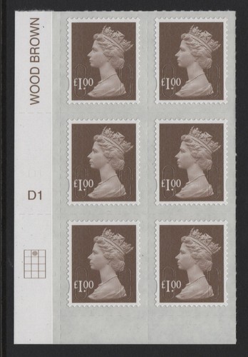 Security machin stamps - gb,