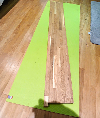 Solid oak worktop - worktop, 173cm