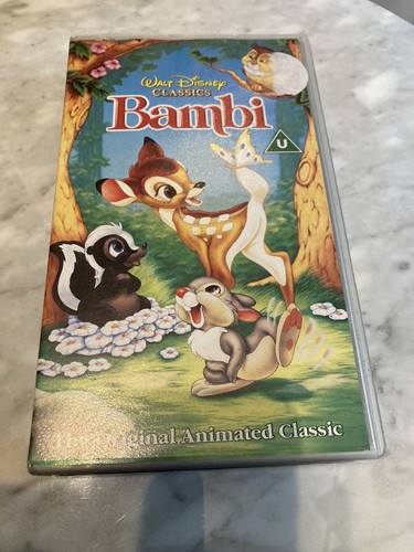 Walt disney bambi vhs classics - disney,