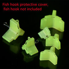 100pcs Assorted Fishing Treble Hook Safety Cover Fishhook Protect Cap