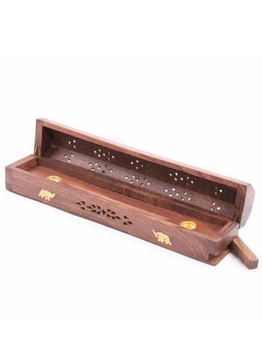 Elephant incense stick box - elephant,