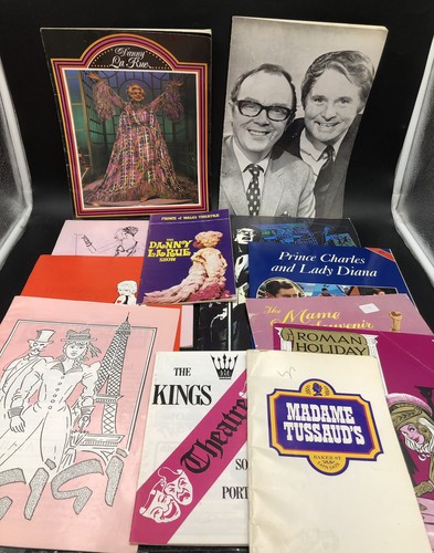 Vintage theatre programmes - vintage,