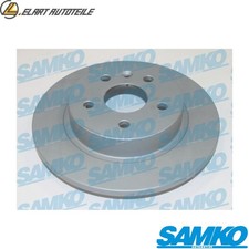 2x Brake Disc O1038PR for Opel
