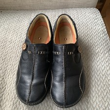Ladies Clarks Un Loop Black