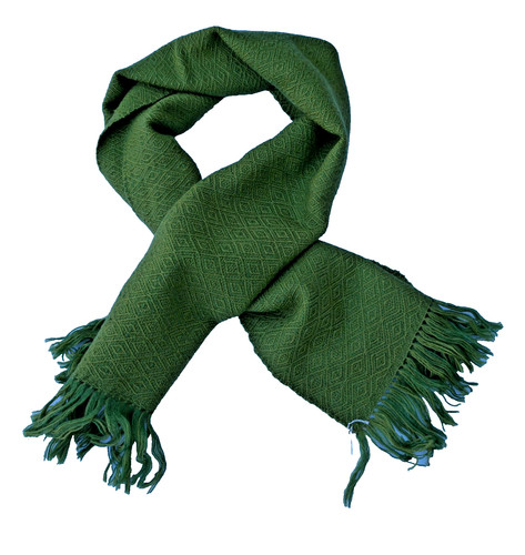 Vintage green evening stole - green,