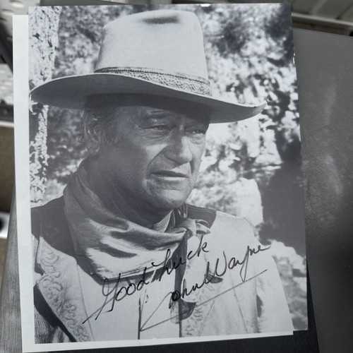 John wayne the duke signed - john,