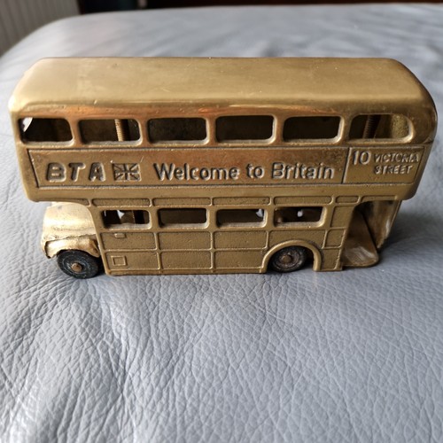 Brass routemaster souvenir - brass,