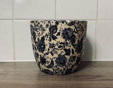 Blue White Floral Ceramic