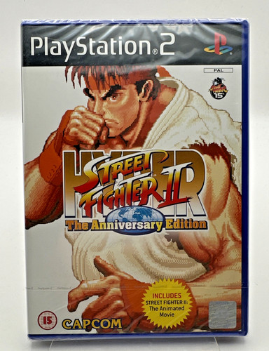 Ps2 hyper street fighter - fighter, ii