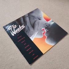 9 ½ Weeks Movie Soundtrack Vinyl 12" LP Album 1986 EMI Records Basinger EST 2003