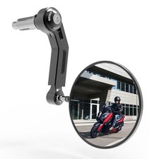 Motorcycle Mirror > Oxford Bar end Premium Universal 22mm Right - Black