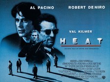HEAT 1995 UK Quad poster print