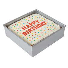 Heavy Duty Square Cake Tin 6” 8” 10” 12” | Deep 3" 4" | Birthday Wedding Bake UK