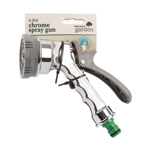 Gardening dial chrome spray - chrome,