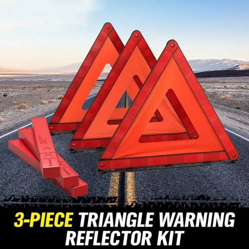 Large warning car - 3x,