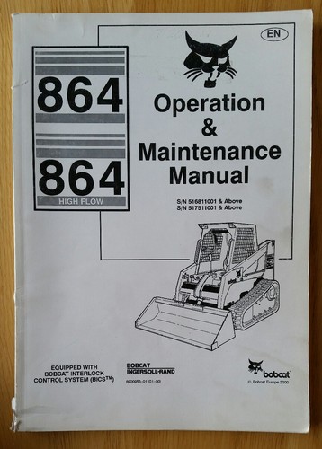 Bobcat 864 skid steer - bobcat,