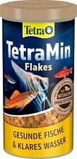TROPICAL FISH FOOD TETRAMIN TROPICAL AQUARIUM FISH TANK FLAKES 200G TETRA MIN