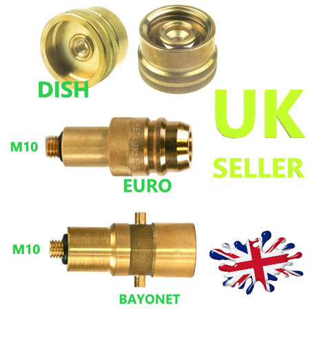 Lpg gas adaptors set refill - gas,