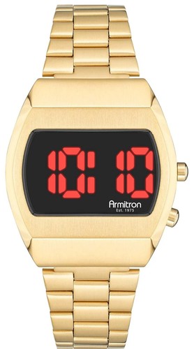 Armitron watch gold - armitron,