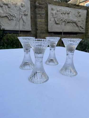 Set ribbed glass - set, 4