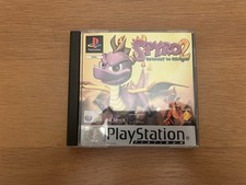Spyro 2: Gateway to Glimmer (PS1, Platinum, Case & Manual)