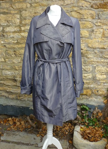 John rocha grey trenchcoat - rocha,
